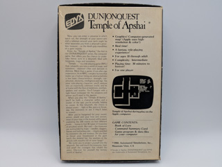 Epyx / Automated Simulations Temple of Apshai, Bild 2