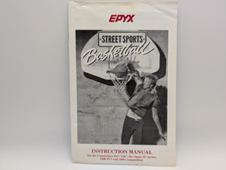 Epyx Street Sports Basketball, Manual