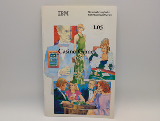 IBM Casino Games, Manual (cover)