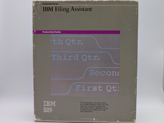 IBM Filing Assistant, Cover (front)