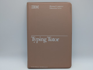 IBM Typing Tutor, Cover (front)