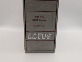 Lotus 1-2-3 (IBM PCjr), Bild 2