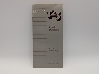 Lotus 1-2-3 (IBM PCjr), Bild 4