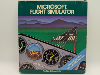 Microsoft Flight Simulator, Cover (front)