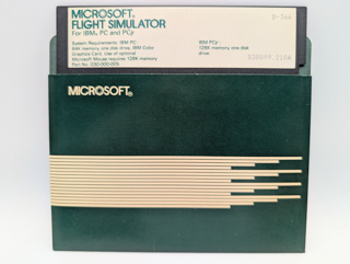 Microsoft Flight Simulator, Disk